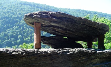 Harpers Ferry --Jefferson's Stone